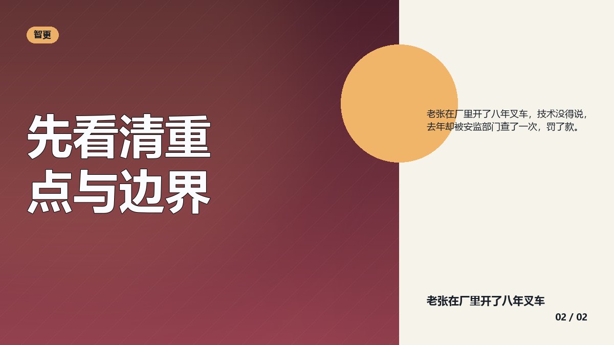 特种设备操作证：先看清重点与边界